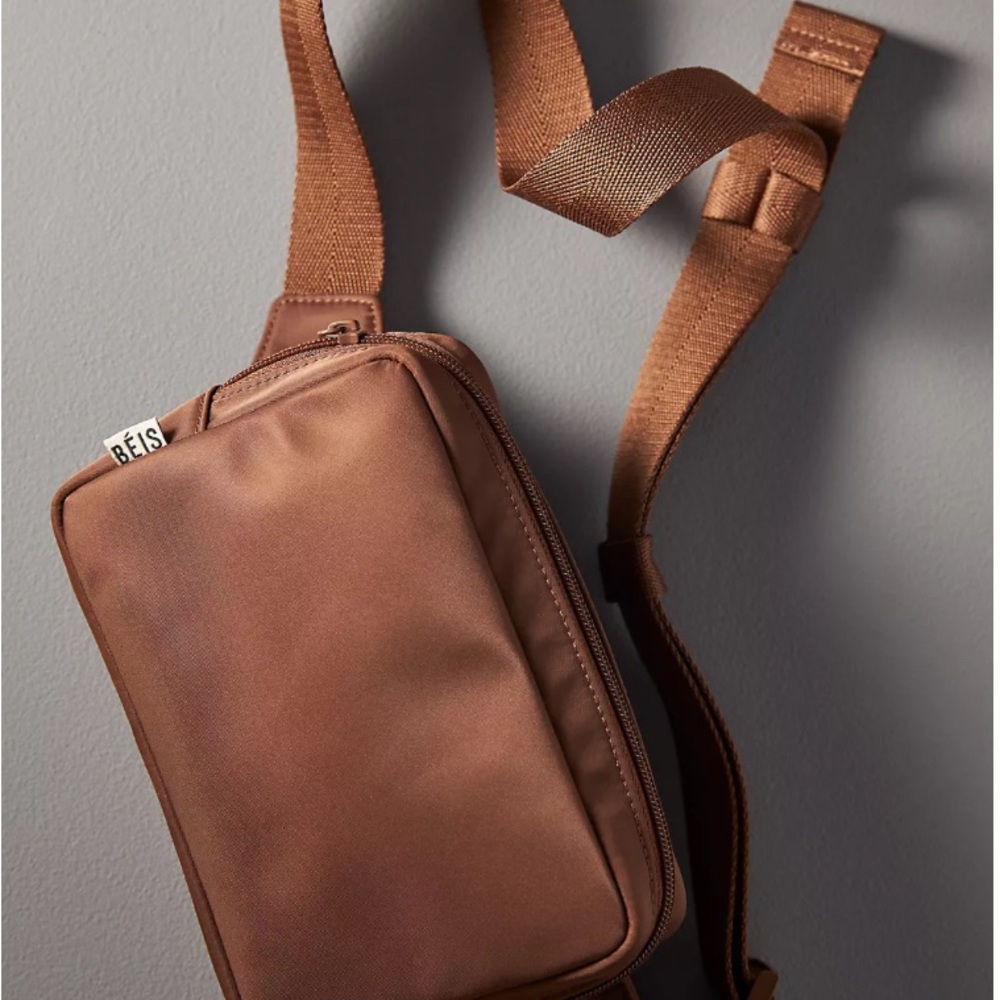 BEIS Maple Brown Belt Bag